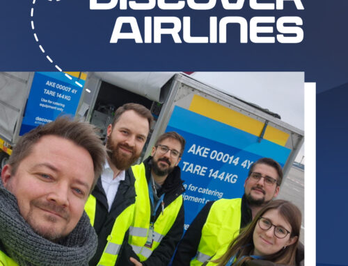 Live-Einsatz auf dem Rollfeld ✈️ – Besuch bei Discover Airlines
